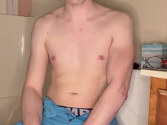 Nasty Super-bitch Undressing Down in the Shower!