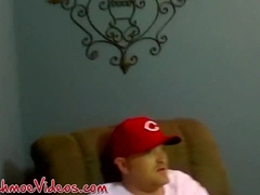 Mature black boy takes immense wet manhood from young amateur man