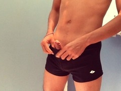 Solo play, homosexual pleasure gadgets, ejaculation from hand action