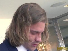 MENATPLAY Latino In Suit Klein Kerr Ravaged By Johan Kane