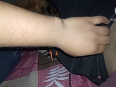 College Hetero Mate Large Monster Penis in Undergarments