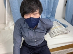 A Chinese dude who shoots a load a pile after tugging with TENGA [Jerking Off]