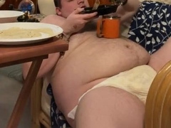 Having a Fattening Time at the Beach Building