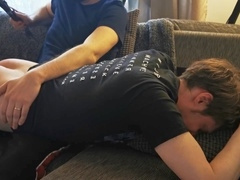 Oznob gets his first-ever slapping - whole alternate camera