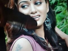 Oviya sexy beauty facial oily black cock rubbing