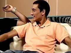 Exotic threesome in a mansion with three super hot twinks