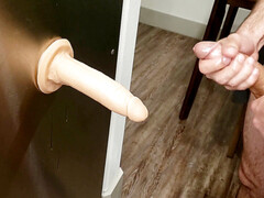 I Had a custom-made fuck stick professionally Molded From My Cock - Then I Jerked Off Onto It