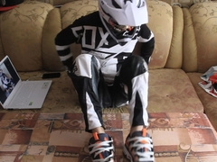 Watch this hot amateur athlete and his leather-clad friend get frisky on a motorcycle