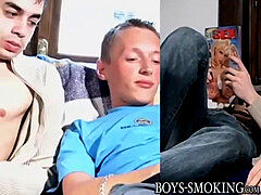 Smoking fetish youngster arches over for xxx analizing