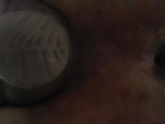 Dildo inside ass