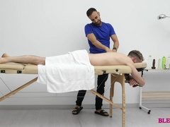 I hire a gay-for-pay masseuse to cheat on him