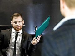 Office sex scene featuring Gabriel Cross and Jonas Jackson