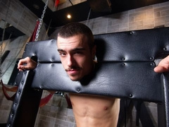 Dom Ryan Bones destroys his slave Sean Peek