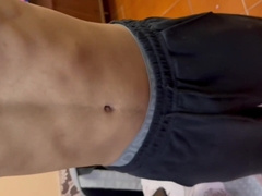 Gay-for-pay unshaved booty three way