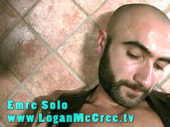 Emre Solo in homo Sauna Babylon on LoganMcCree.tv