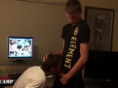 Jimmy Man Meat mutually gargles hard-ons with his homie Kan