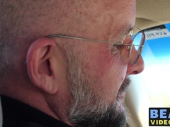 Kinky bear has steamy fuck session with bearded young cub