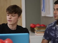 Tutoring & Fucking Jake Preston, Kane Fox, Caleb Manning Bareback