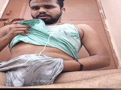 Solo fuck, smooches, hand-job