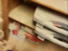 Big-Cocked Daddy Jerks Off at Work - Amateur Solo Video