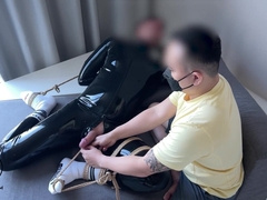 Protection Drone in Predicament Bondage Restrain Bondage Edging