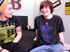 Heterosexual Dudes Argue Whos Got Thicker Jizz-shotgun