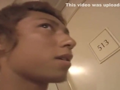 Mouth spermed asian twink
