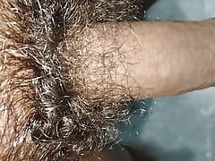 Indian Huge Big Black Cock in Bathroom for Masturbating