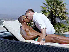 NoirMale ebony wolf Jacen Zhu Gets Analized By parent Pierce Paris