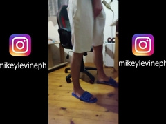 Ample Jizm Shot! Risky Mastrubating rock hard while family is next Door!!!