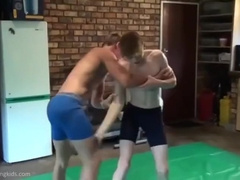 Excellent Sex Movie Homo Wrestling Hot , Check It