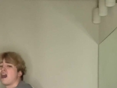 Sizzling teenager stud screws himself with fake penis