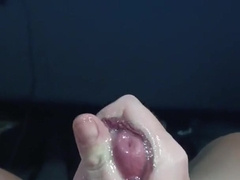 POINT OF VIEW Making a dirt in my trunks and using urinate as oil!