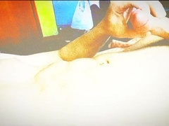 彼は彼の巨根を自慰行為し、お尻のさまざまなポーズを示しますパート three