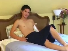 Twink Photo Shoot With A Banana Dildo