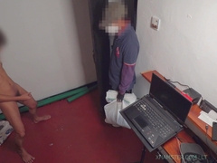 Friendly delivery fellow