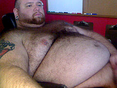 plump teddy jacking off