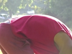 Xu Xin Xia - Gay Stud Masturbates in a Soccer Park