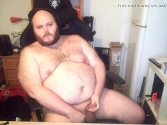 Fat masturbation, hairy gay, gay stepfather